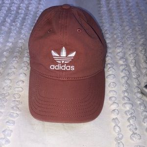 Pink adidas hat